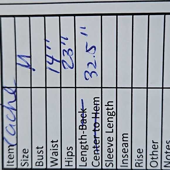 Cache blue lace layered prairie skirt-M - Picture 6 of 6